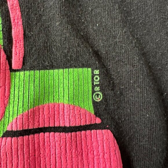 Rags to Riches Vintage Worlds of Fun Oversized Boxey Short Sleeve Cropped Tee - Picture 4 of 10